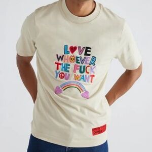 NWOT Urban Outfitters CHNGE UO Exclusive Love Whoever Tee Size Medium